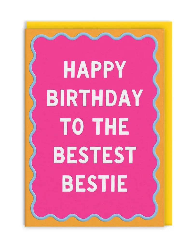 Ohh Deer Bestest Bestie Birthday Card