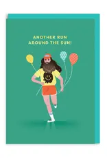 Ohh Deer Forrest Gump Run Around the Sun Card