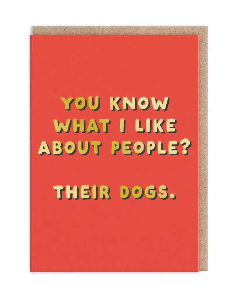 Ohh Deer What I like About People Greeting