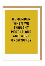 Ohh Deer Remember Grown Ups Greeting