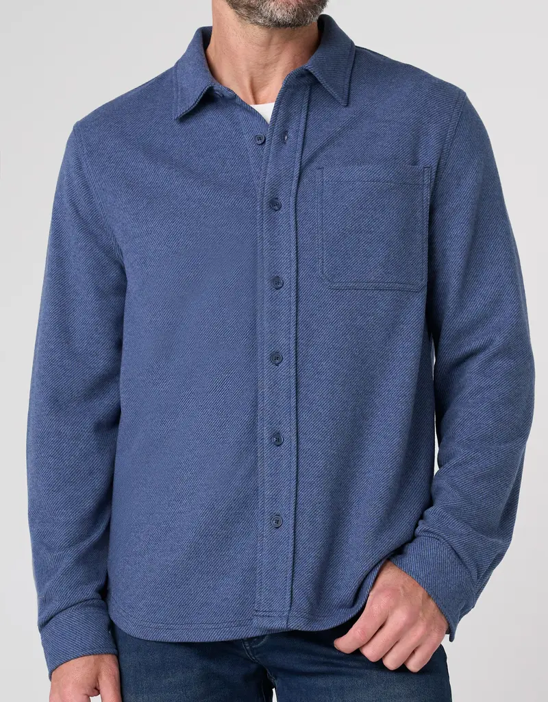 Liverpool Long Sleeve Knit Button Up
