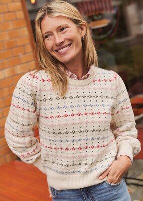 Marine Layer Alma Puff Sleeve Sweater