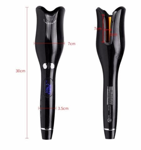 Tulip Curler TULIPS CERAMIC ROTATING CURLER 1" - BLACK - Orig. Price $99.95 - Máy Cuộn Tóc TULIPS - Màu Đen