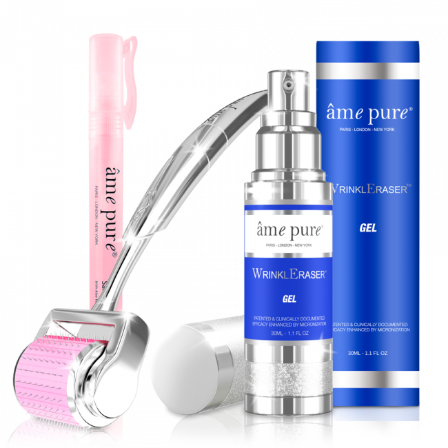 AME PURE AME PURE WRINKLE ERASER BASIC KIT - ORIG. $148.99 - BỘ LIỆU PHÁP TĂNG SINH COLLAGEN TẨY NẾP NHĂN (ANH QUỐC)