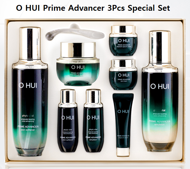 OHUI OH PHYTO VITAL PRIME ADVANCER AMPOULE SPECIAL SET - BỘ KEM CHỐNG LÃO HÓA, GIÚP DA CĂNG BÓNG THẢO DƯỢC - TIẾP VIÊN HÀNG KHÔNG HÀN QUỐC SỬ DỤNG