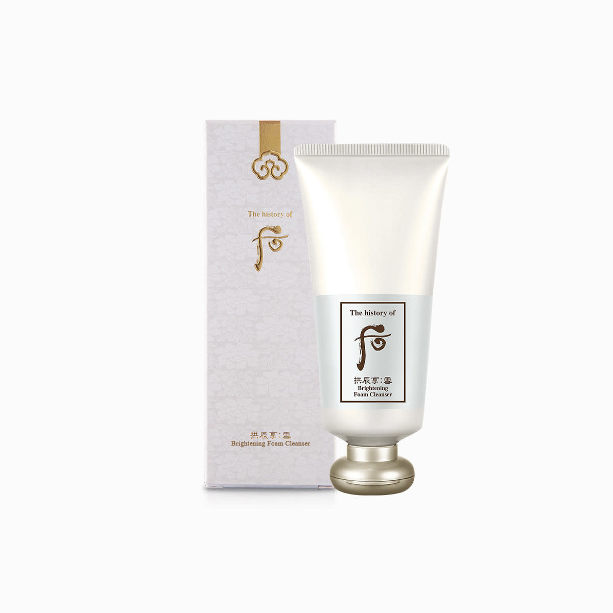 THE HISTORY OF WHOO WH GJH SEOL FOAM CLEANSER 180ML (NEW) - SỮA RỬA MẶT DƯỠNG TRẮNG DẠNG BỌT NHẸ 180ML