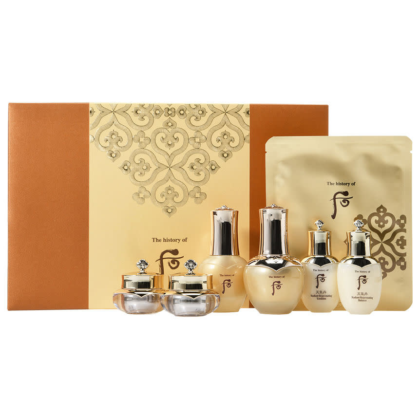 THE HISTORY OF WHOO WH CGD HWAHYUN GOLD AMPOULE CONCENTRATE SPECIAL SET - BỘ TINH CHẤT VÀNG NGUYÊN CHẤT, TÁI TẠO DA, NÂNG CƠ