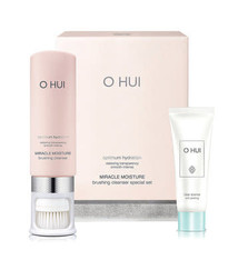 OHUI OH MIRACLE MOISTURE BRUSHING CLEANSER SPECIAL SET - 50707948 - BỘ SỮA RỬA MẶT OHUI