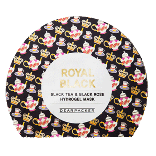 DEARPACKER DP ROYAL BLACK TEA & ROSE MASK - MẶT NẠ GEL LẠNH - TINH CHẤT TRÀ & HOA HỒNG ĐEN HOÀNG GIA (HÀN QUỐC)