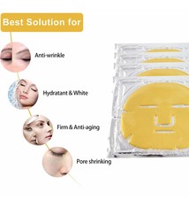 PURO ANTI-AGING 24K GOLD & COLLAGEN FACE MASK -- MẶT NẠ VÀNG 24K & COLLAGEN NÂNG CƠ, CHỐNG LÃO HÓA