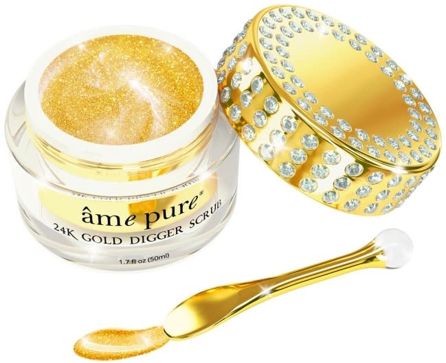 AME PURE AME PURE 24K GOLD DIGGER SCRUB 50ML - ORIG. $74.99 - MẶT NẠ VÀNG 24K TẨY TẾ BÀO DA CHẾT AME PURE 50ML - GIÚP DA SĂN CHẮC, MỊN MÀNG