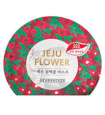 DEARPACKER DP JEJU FLOWER MASK - MẶT NẠ CHỐNG LÃO HÓA HOA ANH ĐÀO - HÀN QUỐC