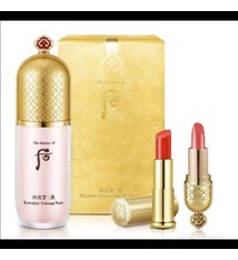 THE HISTORY OF WHOO WH GJH MI ESSENTIAL BASE PINK SET - BỘ KEM LÓT KÈM 2 THỎI SON QUÀ TẶNG WHOO