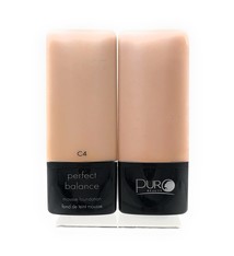 PURO PURO MOUSSE FOUNDATION PERFECT BALANCE C4 - KEM NỀN DẠNG MOUSSE PURO (MÀU VÀNG NHẸ) #C4  - CÂN BẰNG LÀN DA TUYỆT VỜI
