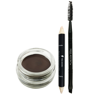 ADORO ADO 3PC BEAUTI-BROW GEL KIT (BRUN) -  BỘ GEL VẼ LÔNG MÀY (BRUN)