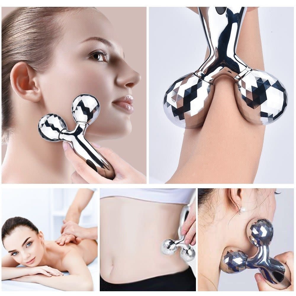 3D MASSAGER 3D MASSAGER ROLLER FACE LIFTING & BODY SLIMMING - THANH LĂN MASSAGE NÂNG CƠ MẶT & LÀM GỌN CƠ THỂ