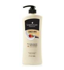 Lover's Care LOV PREMIUM SHOWER CREAM 27 OZ - ROSE HIP - SỮA TẮM SỮA DÊ, HOA HỒNG & DẦU NỤ TẦM XUÂN (THƯỢNG HẠNG) - LOVER'S CARE 27OZ