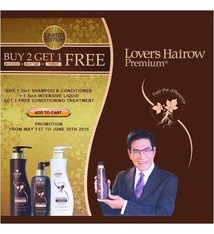 Lover's Care LOV HAIROW PREMIUM SCALP TONIC 3PCS SET - BỘ DẦU GỘI XẢ GIÚP MỌC TÓC 3 CHAI  - LOVER'S HAIROW PREMIUM