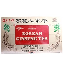 PRINCE OF PEACE PP KOREAN GINSENG TEA 2GX10X10 - 100 TÚI TRÀ - TRÀ NHÂN SÂM HÀN QUỐC - 100 GÓI