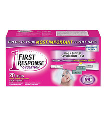 First Response FIRST RESPONSE OVULATION DIGITAL TEST - 20CT - CÂY THỬ GIÚP THỤ THAI - 20 CÂY