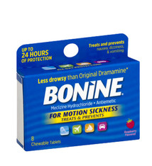BONINE BONINE MOTION SICKNESS TABLET 16CT - THUỐC CHỐNG SAY SÓNG/ MÁY BAY KHI ĐI DU LỊCH - 16 VIÊN