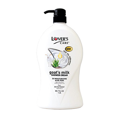 Lover's Care LOV SHOWER CREAM 40.7 OZ - ALOE VERA - SỮA TẮM SỮA DÊ CHIẾT XUẤT NHA ĐAM - LOVER'S CARE 40.7OZ