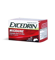 EXCEDRIN EXCEDRIN MIGRAINE REGULAR STRENGTH 24CT