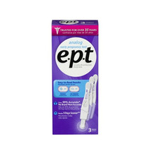 MEDCARE EPT ANALOG EARLY PREGNANCY TEST ANALOG 3 TESTS