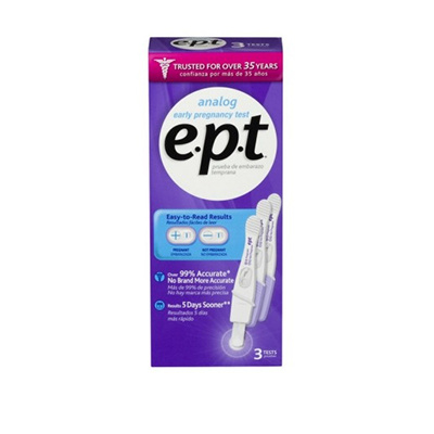 MEDCARE EPT ANALOG EARLY PREGNANCY TEST ANALOG 3 TESTS