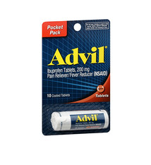 ADVIL ADVIL TABS POCKET PACK VIAL 10CT