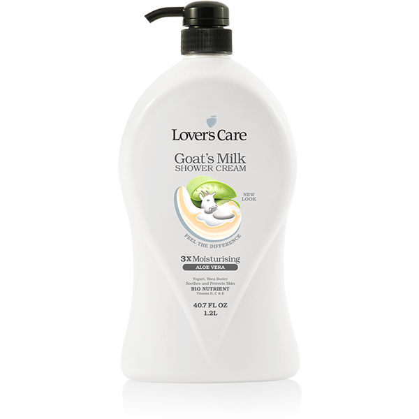 Lover's Care LOV SHOWER CREAM 40.7 OZ - ALOE VERA - SỮA TẮM SỮA DÊ CHIẾT XUẤT NHA ĐAM - LOVER'S CARE 40.7OZ