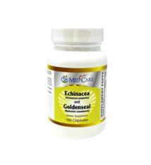 MEDCARE MC ECHINACEA & GOLDENSEAL 100 CAPSULES - HỖ TRỢ TĂNG CƯỜNG HỆ MIỄN DỊCH, NGỪA VIÊM PHỔI
