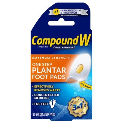 COMPOUND-W COMPOUND-W PLANTER WART PAD 20CT - MIẾNG DÁN TRỊ MỤN CÓC - 20 MIẾNG