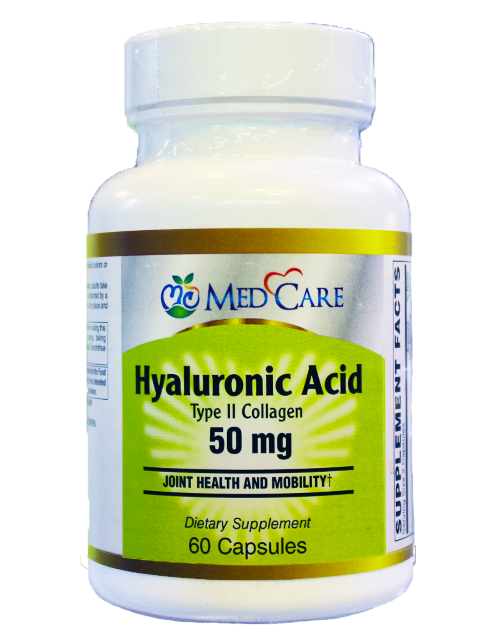 MEDCARE MC HYALURONIC ACID TYPE 2 COLLAGEN 60CT - VIÊN UỐNG CUNG CẤP ĐỘ ẨM MỊN, CĂNG DA