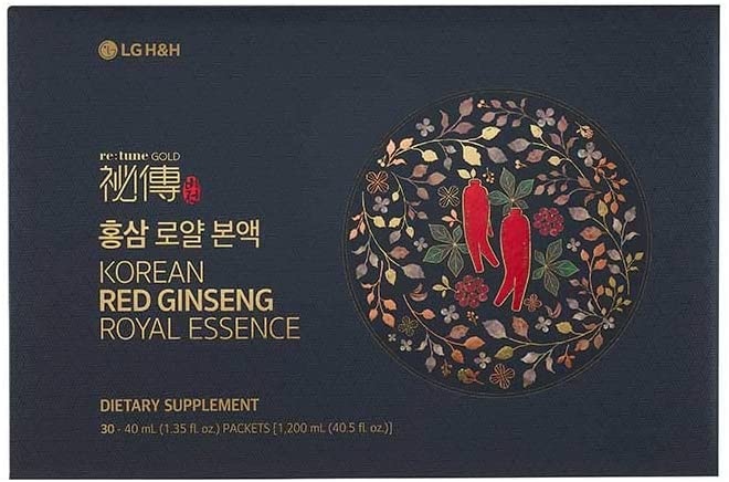 LG RETUNE KOREAN RED GINSENG ROYAL ESSENCE 30 GÓI - TINH CHẤT CAO HỒNG SÂM HOÀNG GIA HÀN QUỐC