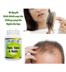 MEDCARE MC HAIR SKIN NAIL 90CT - THUỐC GIÚP MỌC TÓC, CHỐNG RỤNG VÀ ĐẸP DA