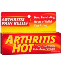 AmeriCare ARTHRITIS HOT PAIN RELIEF CREAM 85GM - KEM GIÚP GIẢM ĐAU KHỚP CƠ GÂN