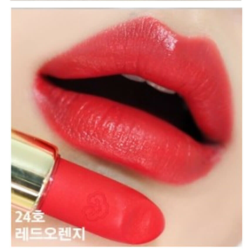 THE HISTORY OF WHOO WH GJH MI VELVET LIP ROUGE #24 (RED ORANGE) 2021 - 51105034