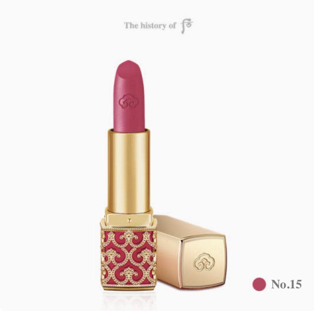 THE HISTORY OF WHOO WH GJH MI VELVET LIP ROUGE #15 (LOTUS PINK) 2021 - 51105036