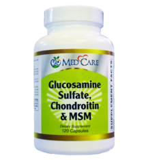 MEDCARE MC GLUCOSAMINE CHONDROITIN MSM 120 CAPSULES - THUỐC BỔ XƯƠNG, THẤP KHỚP