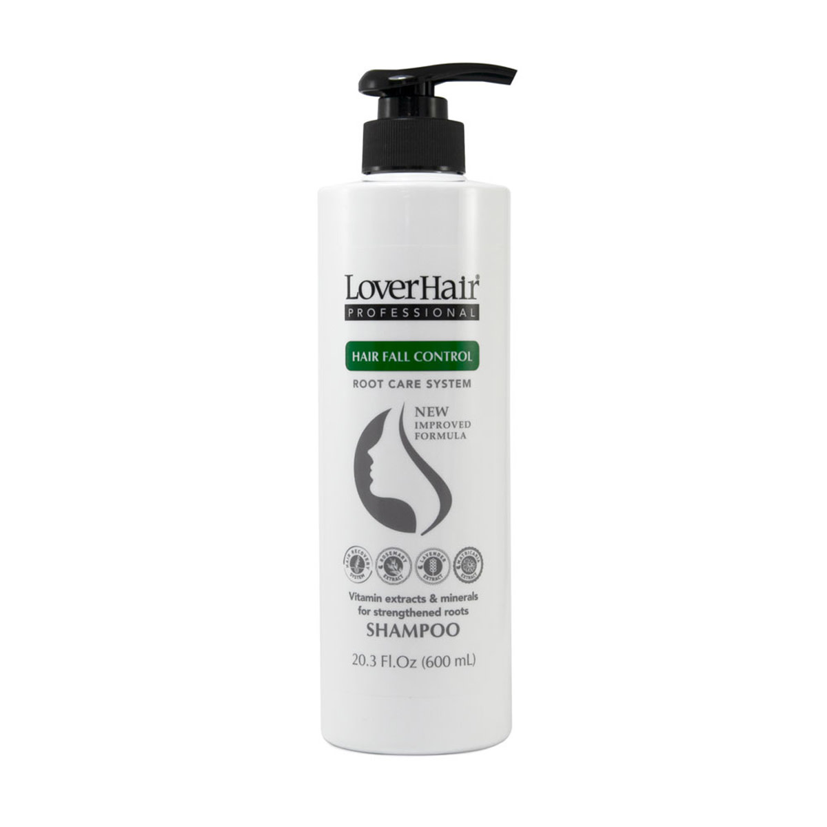 Lover's Care LOV HAIR PROFESSIONAL SHAMPOO 20.3 OZ (600ML) - HAIR FALL CONTROL (NEW IMPROVED FORMULA) -DẦU GỘI CHỐNG RỤNG TÓC