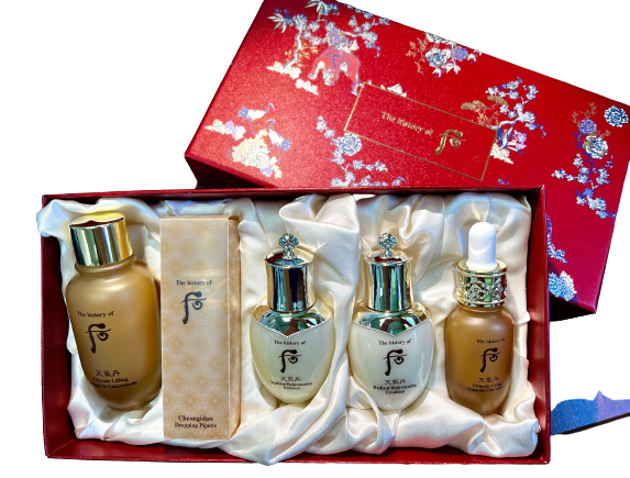 THE HISTORY OF WHOO WH CGD HWAHYUN ULTIMATE LIFTING BO AMPOULE CONCENTRATE SET 30ML (LUCKY SET) - 51105856 - BỘ SIÊU TINH CHẤT  NHÂN SÂM & CHIẾT XUẤT TỪ KÉN TẰM  ĐẶC TRỊ SĂN CHẮC DA, CĂNG SÁNG