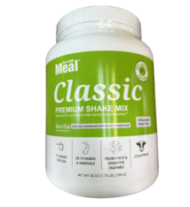 NUTRITION DEPOT ND SUREMEAL NATURALLY SWEETENED VANILLA 1.7 LB (GREEN) - Sữa Bột Mùi Vani (Đường Tự Nhiên) - 1 Hộp 1.7lb