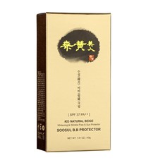 SOOSUL SS BB CREAM PROTECTOR /SPF 37 PA++(WHITENING & WRINKLE FREE & SUN BLOCK) (40GM) #23 -- KEM CHE KHUYẾT ĐIỂM, GIÚP TRẮNG DA, GIẢM NHĂN KÈM CHỐNG NẮNG (#23 DA TỰ NHIÊN)