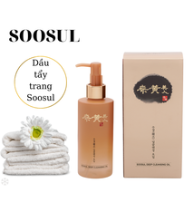 SOOSUL SS DEEP CLEANSING OIL (200 ML) -- DẦU TẨY TRANG CHỨA NẤM THƯỢNG HOÀNG HÀN QUỐC (KFDA chứng nhận)
