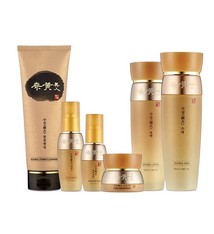 SOOSUL SS GINSENG FABULOUS 6 PCS ANTI-AGING REJENUVATING FULL SET (#1) - BỘ KEM ĐẦY ĐỦ 6 LOẠI TRẺ HÓA, TÁI SINH DA VỚI NẤM THƯỢNG HOÀNG VÀ NHÂN SÂM HÀN QUỐC