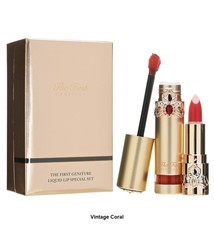 OHUI OH THE FIRST GENITURE LIQUID LIP SPECIAL SET #2 (VINTAGE CORAL) -  SON KEM LỲ THẾ HỆ MỚI CỦA DÒNG THE FIRST GENITURE HÀN QUỐC (MÀU SAN HÔ QUÝ PHÁI)