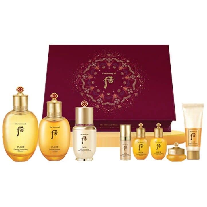 THE HISTORY OF WHOO WH GJH INYANG ROYAL 3PCS SET (BAL/EMUL/BICHUP ESSENCE - HOLIDAY 2022) - 51105791 - BỘ KEM GIÚP CĂNG DA, CHỐNG LÃO HÓA , XÓA NẾP NHĂN