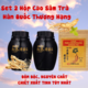 KOREAN PURE CONCENTRATED GINSENG TEA SET  (30 GM X2 ) - BỘ 2 CHAI CAO SÂM TRÀ NGUYÊN CHẤT ĐẬM ĐẶC HÀN QUỐC THƯỢNG HẠNG