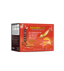 FINE KAIYO FK LIQUID CORDYCEPS GOLDEN PLUS - NƯỚC UỐNG ĐÔNG TRÙNG HẠ THẢO 55,500MG (50ML X 10) *NHẬT BẢN*